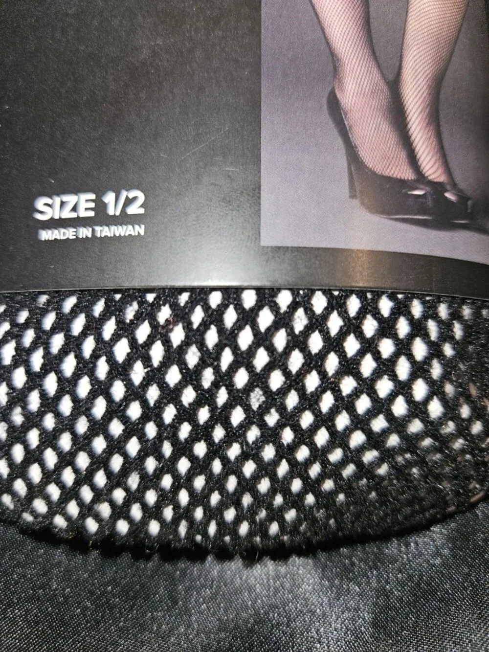 Torrid Fish Net Black Basic Deep Black Tights Women Size 1/2 -US 14-20